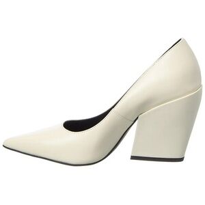 Rebecca Minkoff West Leather Pump White Size 9